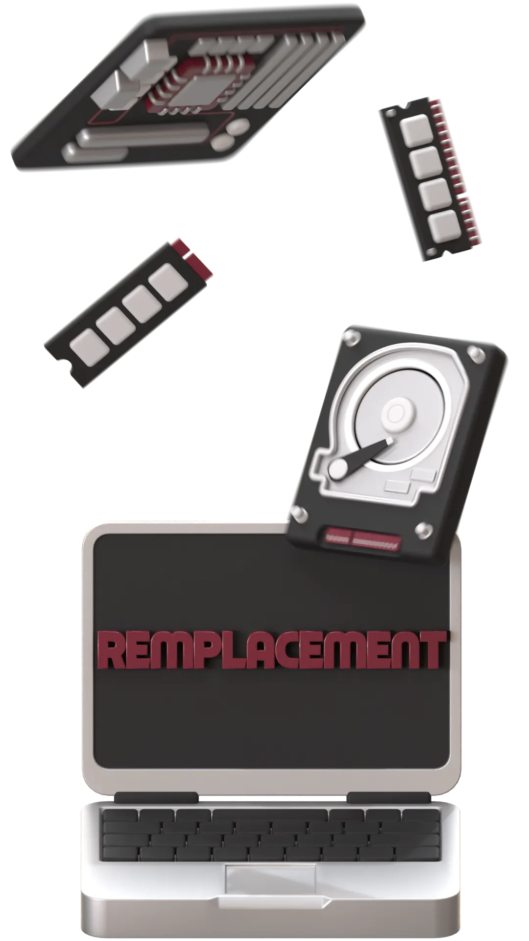 Remplacement laptop